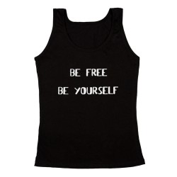 Γυναικειο Αμανικο Μπλουζακι Be Free Be Yourself Γυναικειο Αμανικο Μπλουζακι Be Free Be Yourself