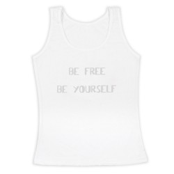 Γυναικειο Αμανικο Μπλουζακι Be Free Be Yourself Γυναικειο Αμανικο Μπλουζακι Be Free Be Yourself