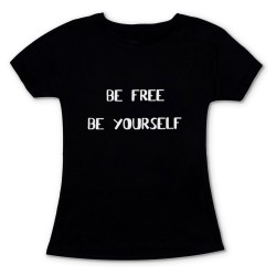 Γυναικειο Κοντομάνικο Μπλουζακι Be Free Be Yourself Γυναικειο Κοντομάνικο Μπλουζακι Be Free Be Yourself