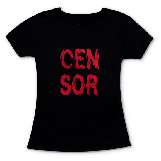Γυναικειο Κοντομάνικο Μπλουζακι Censor