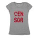 Γυναικειο Κοντομάνικο Μπλουζακι Censor