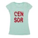Γυναικειο Κοντομάνικο Μπλουζακι Censor