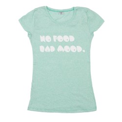Γυναικειο Κοντομάνικο Μπλουζακι No Food Bad Mood Γυναικειο Κοντομάνικο Μπλουζακι No Food Bad Mood