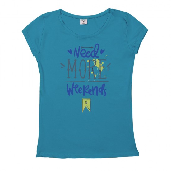 Γυναικειο Κοντομάνικο Μπλουζακι Weekends