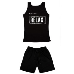 Γυναικειο Σετ Αμανικο Με Βερμουδα Relax Γυναικειο Σετ Αμανικο Με Βερμουδα Relax