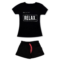 Γυναικειο Σετ Κοντομανικο Με Σορτσακι Relax Γυναικειο Σετ Κοντομανικο Με Σορτσακι Relax
