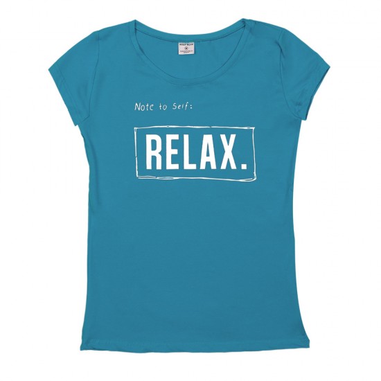 Γυναικειο Κοντομάνικο Μπλουζακι Relax