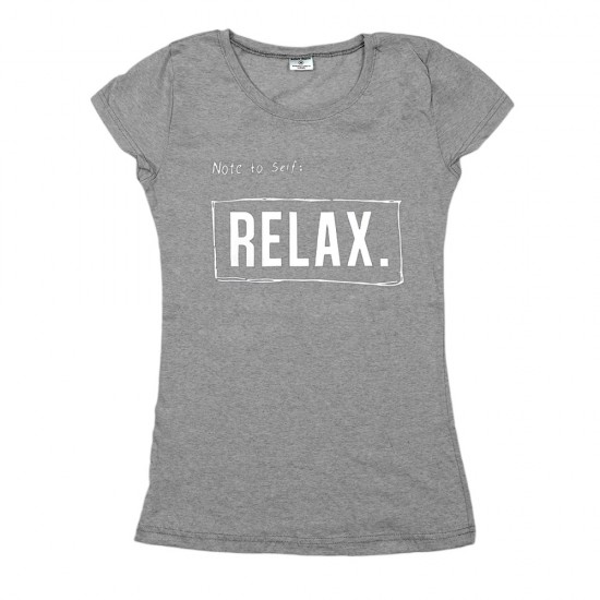 Γυναικειο Κοντομάνικο Μπλουζακι Relax