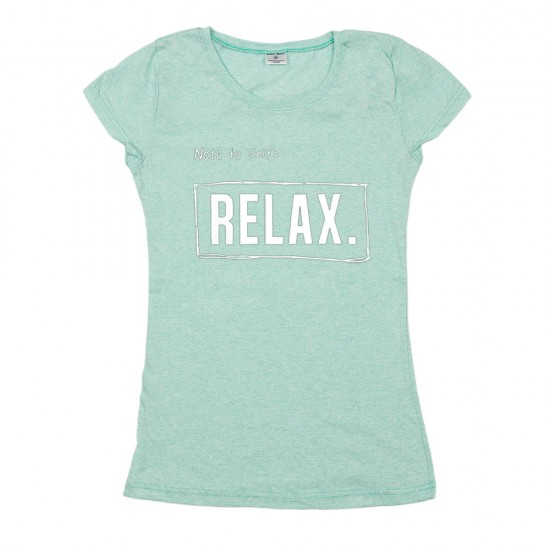 Γυναικειο Κοντομάνικο Μπλουζακι Relax