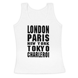 Γυναικειο Αμανικο Μπλουζακι London-Paris