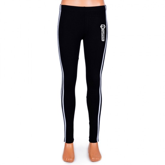 Γυναικειο Μακρυ Κολαν Διπλη Ριγα Myathletic (Λευκο logo)
