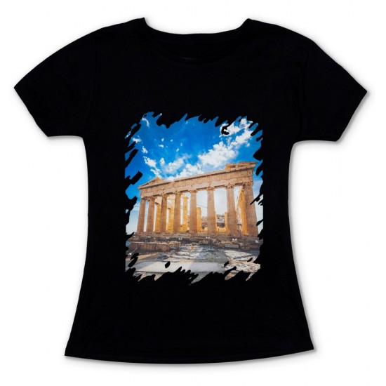 Γυναικειο Κοντομάνικο Μπλουζακι Parthenon