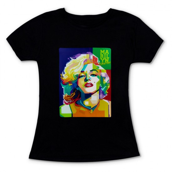 Γυναικειο Κοντομάνικο Μπλουζακι Marilyn