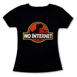 Γυναικειο Κοντομάνικο Μπλουζακι No Internet Γυναικειο Κοντομάνικο Μπλουζακι No Internet