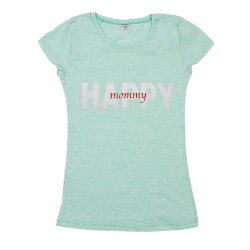 Γυναικειο Κοντομάνικο Μπλουζακι Happy Mommy Γυναικειο Κοντομάνικο Μπλουζακι Happy Mommy
