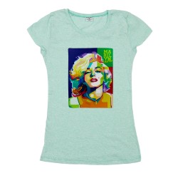 Γυναικειο Κοντομάνικο Μπλουζακι Marilyn Γυναικειο Κοντομάνικο Μπλουζακι Marilyn