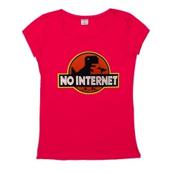 Γυναικειο Κοντομάνικο Μπλουζακι No Internet Γυναικειο Κοντομάνικο Μπλουζακι No Internet