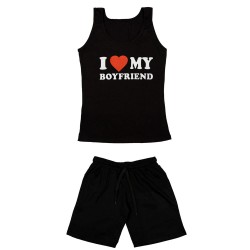 Γυναικειο Σετ Αμανικο Με Βερμουδα Boyfriend