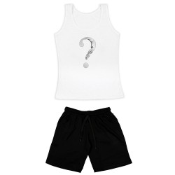 Γυναικειο Σετ Αμανικο Με Βερμουδα Question Γυναικειο Σετ Αμανικο Με Βερμουδα Question