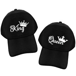 Σετ Kαπελα Για Ζευγαρια King-Queen Λευκο Σετ Kαπελα Για Ζευγαρια King-Queen Λευκο
