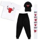 Παιδικό Σετ Κοντομανικο-Φορμα Με Καπελο Chicago Bulls + Λαμπάδα Παιδικό Σετ Κοντομανικο-Φορμα Με Καπελο Chicago Bulls + Λαμπάδα
