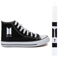 Παιδικα Αθλητικα Μποτακια Sneakers Bts + Λαμπαδα Παιδικα Αθλητικα Μποτακια Sneakers Bts + Λαμπαδα