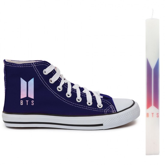 Παιδικα Αθλητικα Μποτακια Sneakers Bts + Λαμπαδα