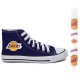 Παιδικα Αθλητικα Μποτακια Sneakers Lakers + Λαμπαδα