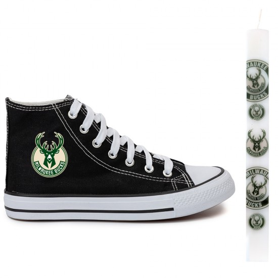 Παιδικα Αθλητικα Μποτακια Sneakers Milwaukee + Λαμπαδα