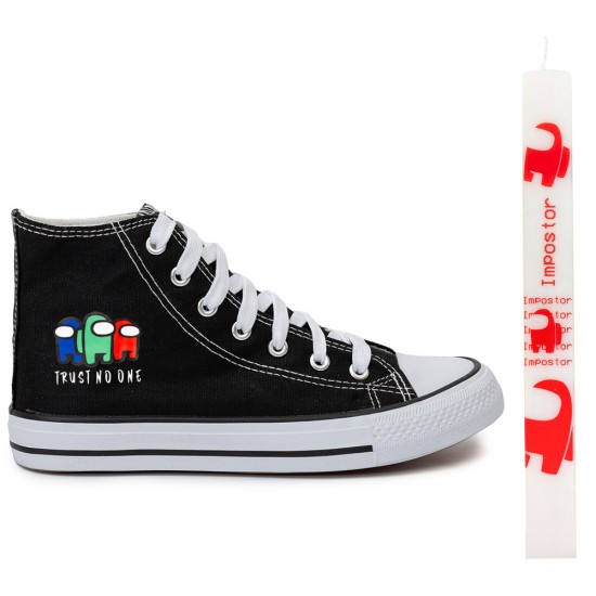 Παιδικα Αθλητικα Μποτακια Sneakers Among Us + Λαμπαδα