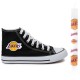 Παιδικα Αθλητικα Μποτακια Sneakers Lakers + Λαμπαδα