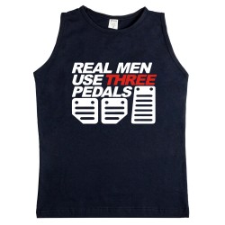 Ανδρικο Αμανικο Μπλουζακι Real Men Ανδρικο Αμανικο Μπλουζακι Real Men