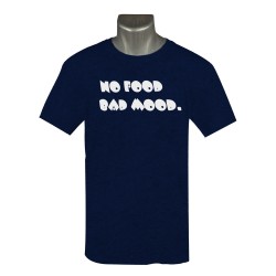Ανδρικο Κοντομανικο Μπλουζακι No Food Bad Mood Ανδρικο Κοντομανικο Μπλουζακι No Food Bad Mood