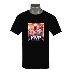 Ανδρικο Κοντομανικο Μπλουζακι MVP Evan Fournier Euroleague Champions 2026 