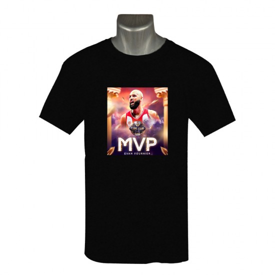 Ανδρικο Κοντομανικο Μπλουζακι MVP Evan Fournier Euroleague Champions 2026 Ανδρικο Κοντομανικο Μπλουζακι MVP Evan Fournier Euroleague Champions 2026