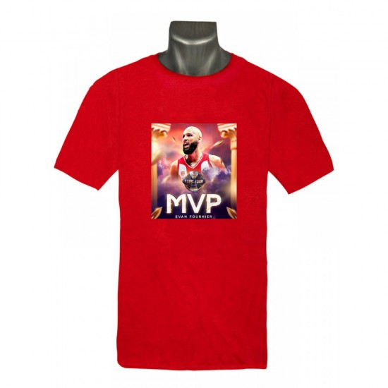 Ανδρικο Κοντομανικο Μπλουζακι MVP Evan Fournier Euroleague Champions 2026 Ανδρικο Κοντομανικο Μπλουζακι MVP Evan Fournier Euroleague Champions 2026