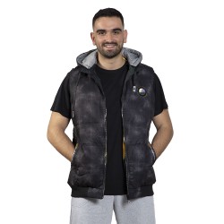 Ανδρικο Αμανικο Μπουφαν Double Face Γκρι Σκουρο Ανδρικο Αμανικο Μπουφαν Double Face Γκρι Σκουρο
