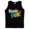 Ανδρικο Αμανικο Μπλουζακι Basic Fun