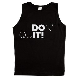 Ανδρικο Αμανικο Μπλουζακι Don'T Quit Ανδρικο Αμανικο Μπλουζακι Don'T Quit