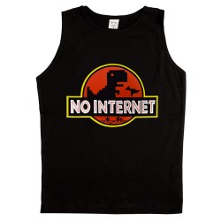 Ανδρικο Αμανικο Μπλουζακι No Internet Ανδρικο Αμανικο Μπλουζακι No Internet