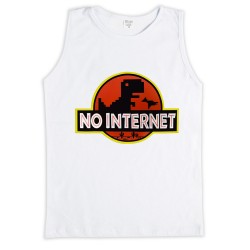 Ανδρικο Αμανικο Μπλουζακι No Internet Ανδρικο Αμανικο Μπλουζακι No Internet