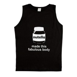 Ανδρικο Αμανικο Μπλουζακι Nutella