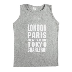 Ανδρικο Αμανικο Μπλουζακι London-Paris