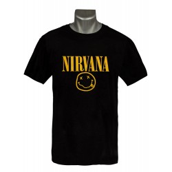 Ανδρικο Κοντομανικο Μπλουζακι Nirvana Ανδρικο Κοντομανικο Μπλουζακι Nirvana