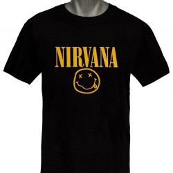 Ανδρικο Κοντομανικο Μπλουζακι Nirvana Ανδρικο Κοντομανικο Μπλουζακι Nirvana