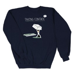Ανδρικο Φουτερ Χωρις Κουκουλα Taking Control Ανδρικο Φουτερ Χωρις Κουκουλα Taking Control