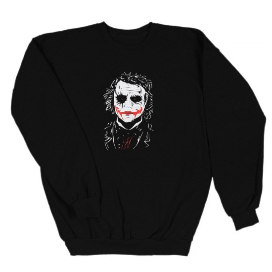 Ανδρικο Φουτερ Χωρις Κουκουλα Joker