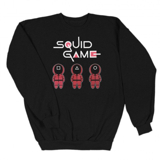 Ανδρικο Φουτερ Χωρις Κουκουλα Squid Game