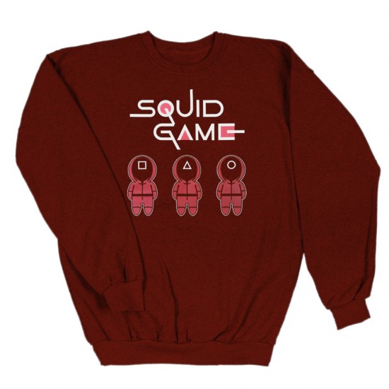 Ανδρικο Φουτερ Χωρις Κουκουλα Squid Game