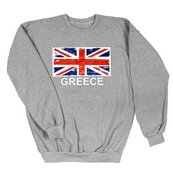 Ανδρικο Φουτερ Χωρις Κουκουλα Uk-Greece Ανδρικο Φουτερ Χωρις Κουκουλα Uk-Greece